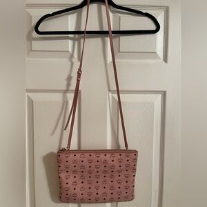 MCM Pink Designer Crossbody Bag